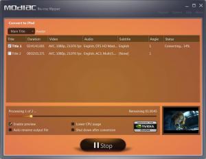 Modiac Blu-ray Ripper 1.0.0.0.4134 - náhled