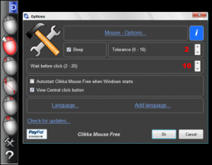 Clikka Mouse 1.8.2 - náhled