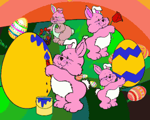 Easter Screensaver - náhled