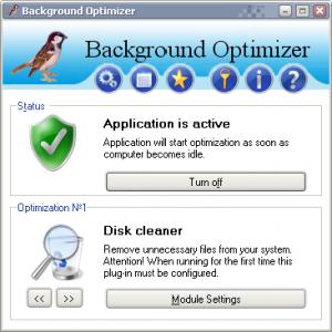 Background Optimizer 1.4 - náhled