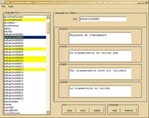 TMX Localization Editor 0.13 - náhled