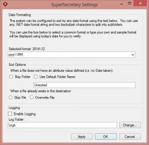 SuperSecretary 2.0 - náhled