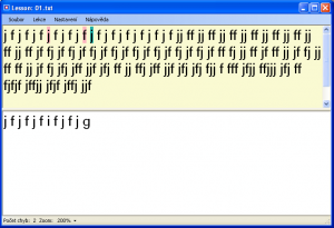 Psaní na PC klávesnici 1.0.3.0 - náhled