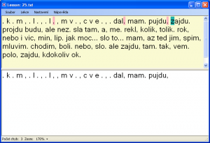 Psaní na PC klávesnici 1.0.3.0 - náhled