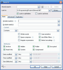 Nomad.NET 3.2 - náhled