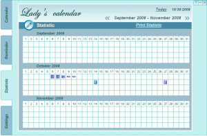 Lady's Calendar 2.0.1 - náhled