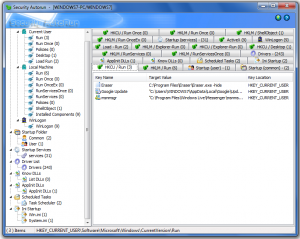 Security AutoRun 1.3 - náhled