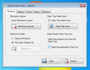 Super Screen Clean 1.2.1 - náhled