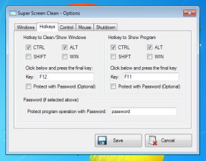 Super Screen Clean 1.2.1 - náhled