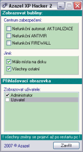 Azazel XP Hacker 2.0 - náhled