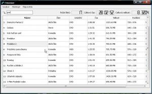 Filmobáze 1.10 - náhled