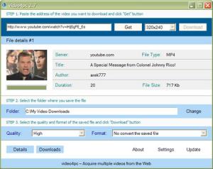 video4pc 2.15 - náhled