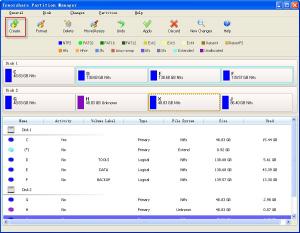 Tenorshare Free Partition Manager 2.0.0.1 - náhled
