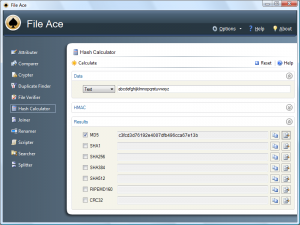 File Ace 2.05 - náhled