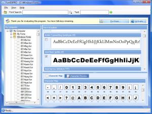 FontEXPRO 1.4.2c - náhled