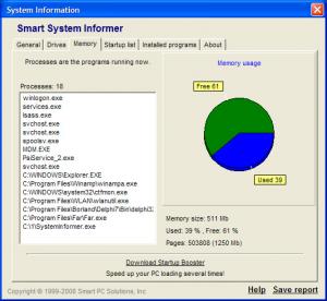 Smart System Informer 2.1 - náhled