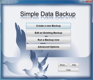 Simple Data Backup 11.3 - náhled