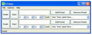 GTimer Premier 1.1.3 - náhled