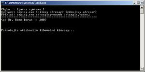 Zápisy 1.0 - náhled