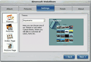 Biromsoft WebAlbum 4.0 - náhled