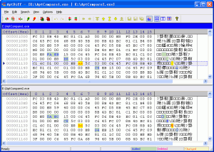 AptDiff 1.6.1 - náhled