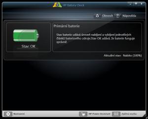 HP Battery Check 4.0.9.3 - náhled