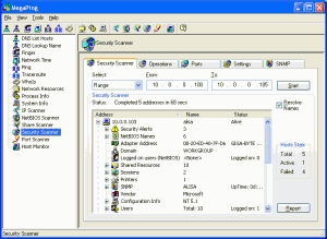 Megaping 4.9 - náhled