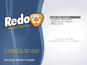 Redo Backup and Recovery 1.0.4 - náhled