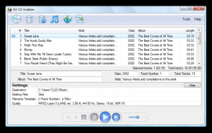 AV CD Grabber 2.0.5 - náhled
