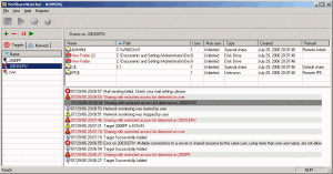 NetShareWatcher 1.5.5 - náhled