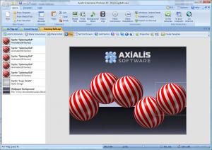 Axialis Screensaver Producer 4.2 - náhled