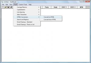 TextMorph 2.6 - náhled