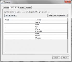 jCleaningSchedule 3.0.0 - náhled