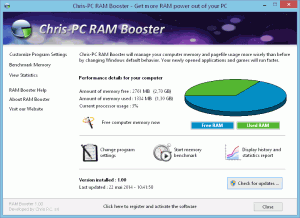 free for apple download Chris-PC RAM Booster 7.07.19