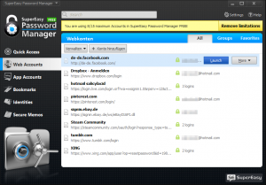 SuperEasy Password Manager PRO 1.0.0.26 - náhled