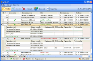 eRELDP - pracovní plocha - náhled