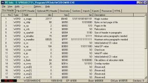 PEInfo 0.9 BETA - náhled