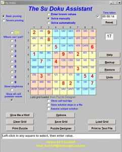 Su Doku Assistant 3.0 - náhled