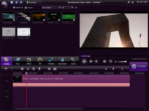 Wondershare Video Editor 8.1 - náhled