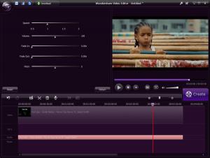 Wondershare Video Editor 8.1 - náhled