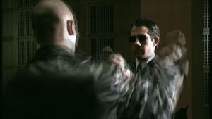 Morpheus bojuje s agentem - náhled