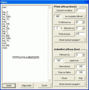 AutoClick 1.3r - náhled