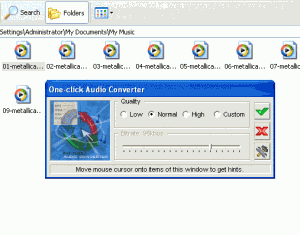 One-click Audio Converter 3.13 - náhled