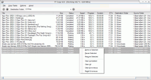 FF Copy 0.93 - náhled