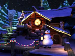 Santa's Home 3D Screensaver 1.0 - náhled