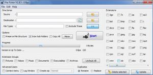File Fisher 1.8.5 - náhled