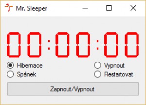 Vypínač pc --- Mr. Sleeper - náhled