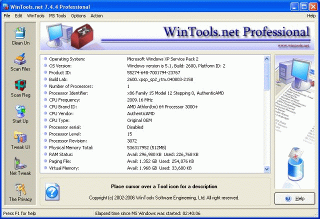 WinTools net Premium 23.8.1 for windows download free