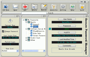 Secure Password Manager 2.4.0.1 - náhled