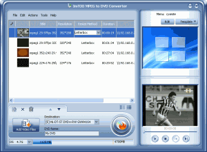 ImTOO MPEG to DVD Converter 3.0 - náhled